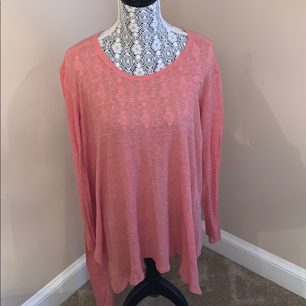 Free people oversized light long sleeve